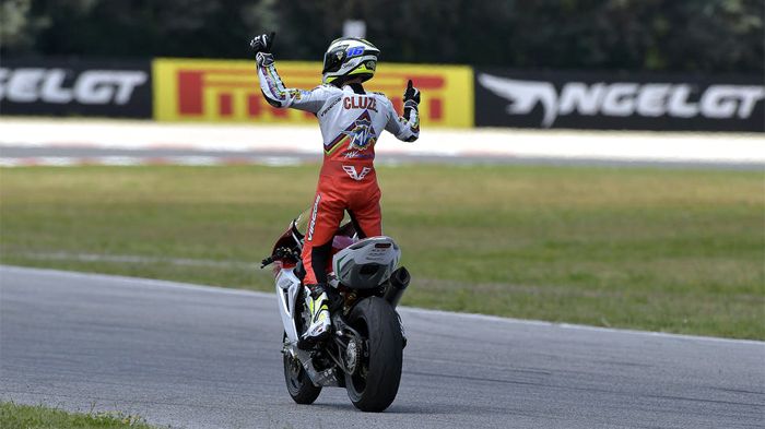 Πετάει ο Cluzel, πετάει κι η MV Agusta.